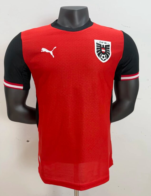 AAA Quality Austria 2026 World Cup Home Soccer Jersey(Plyer)